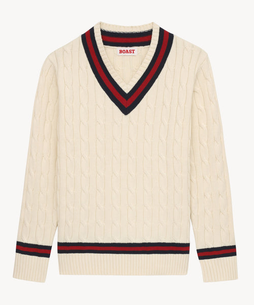 Cable-Knit Sweater