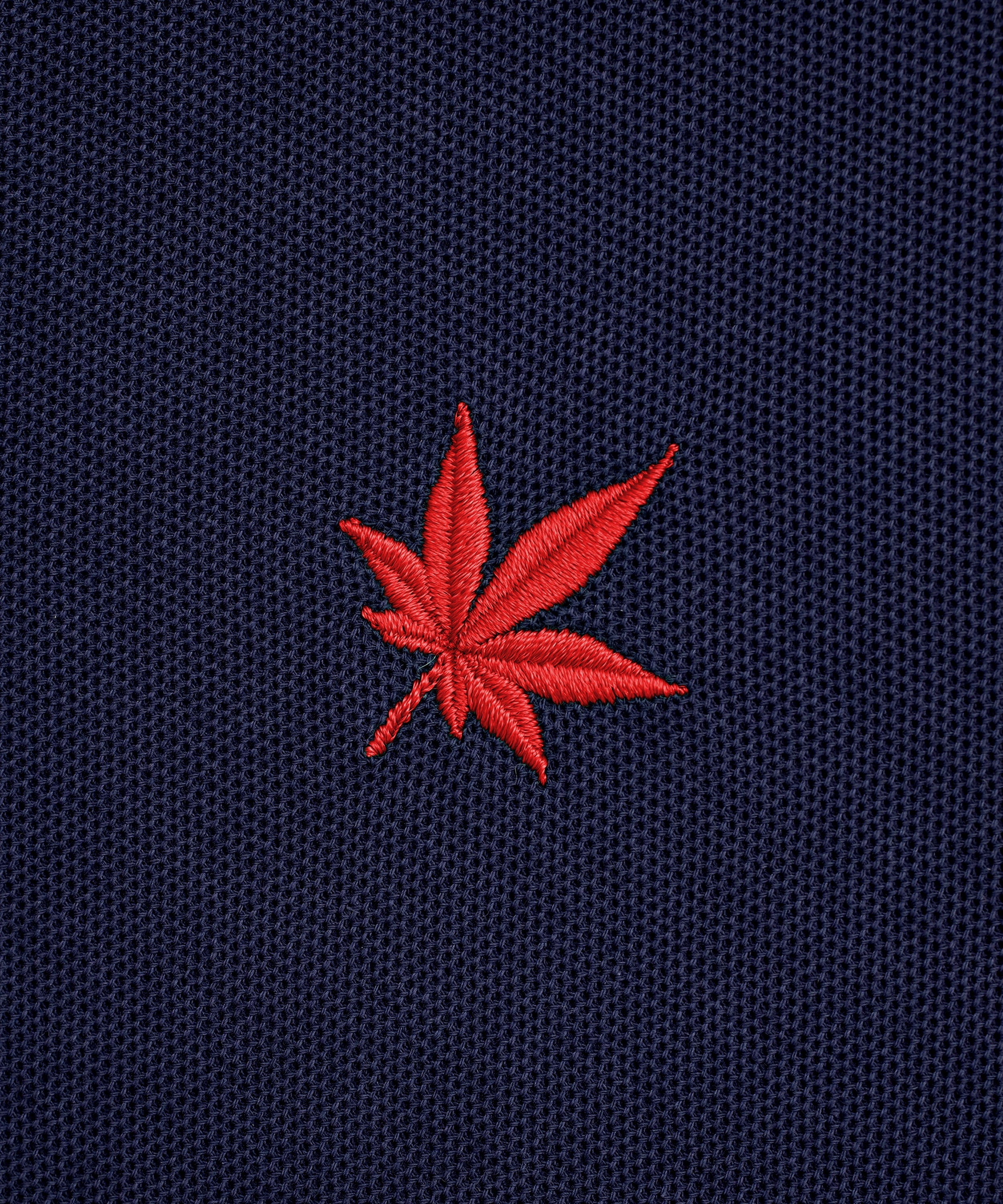 Polo in Navy Red