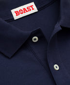Polo in Navy Red