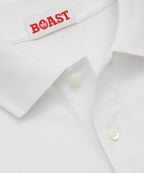Polo in White Navy
