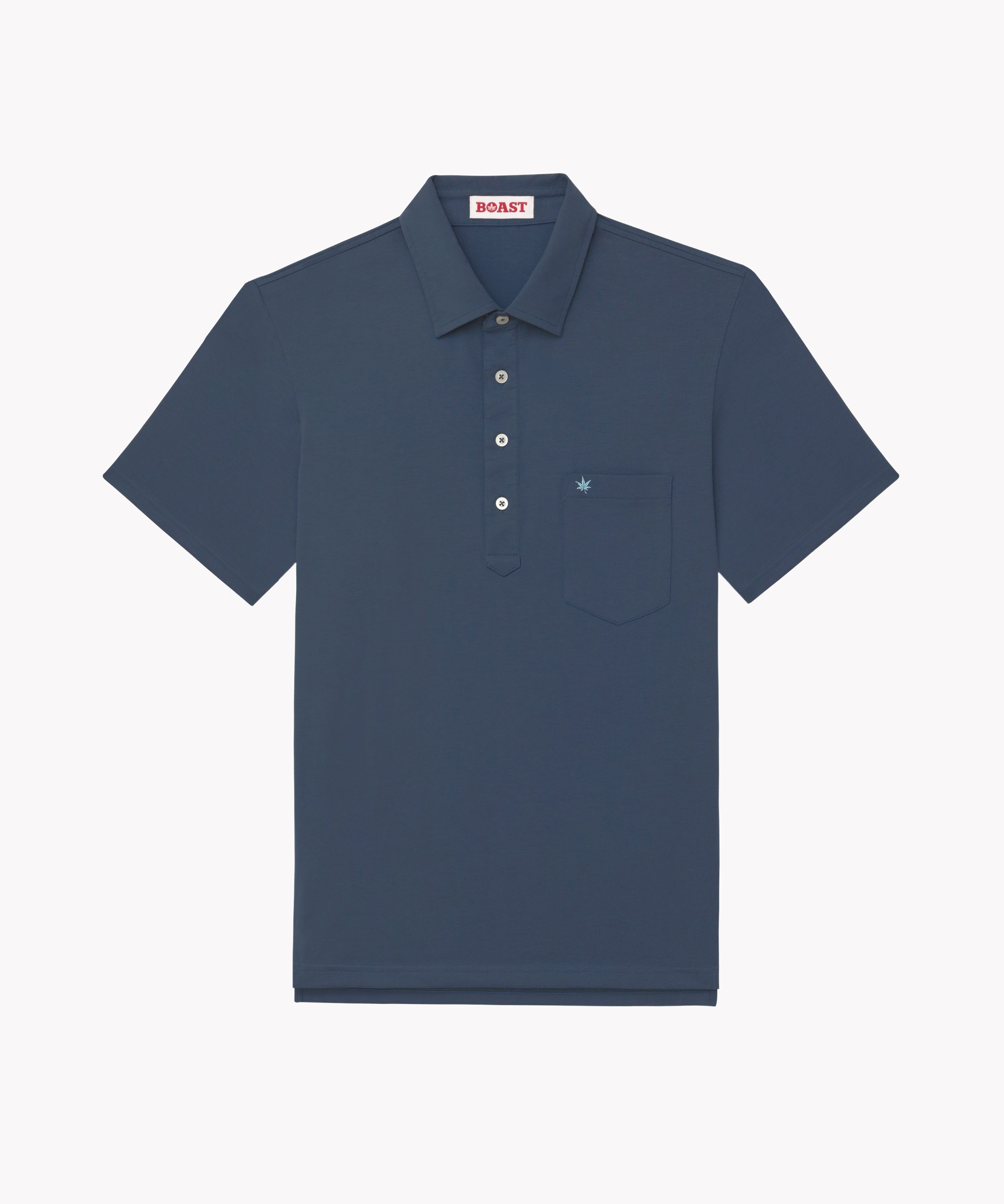 Performance Polo in Varsity Blue