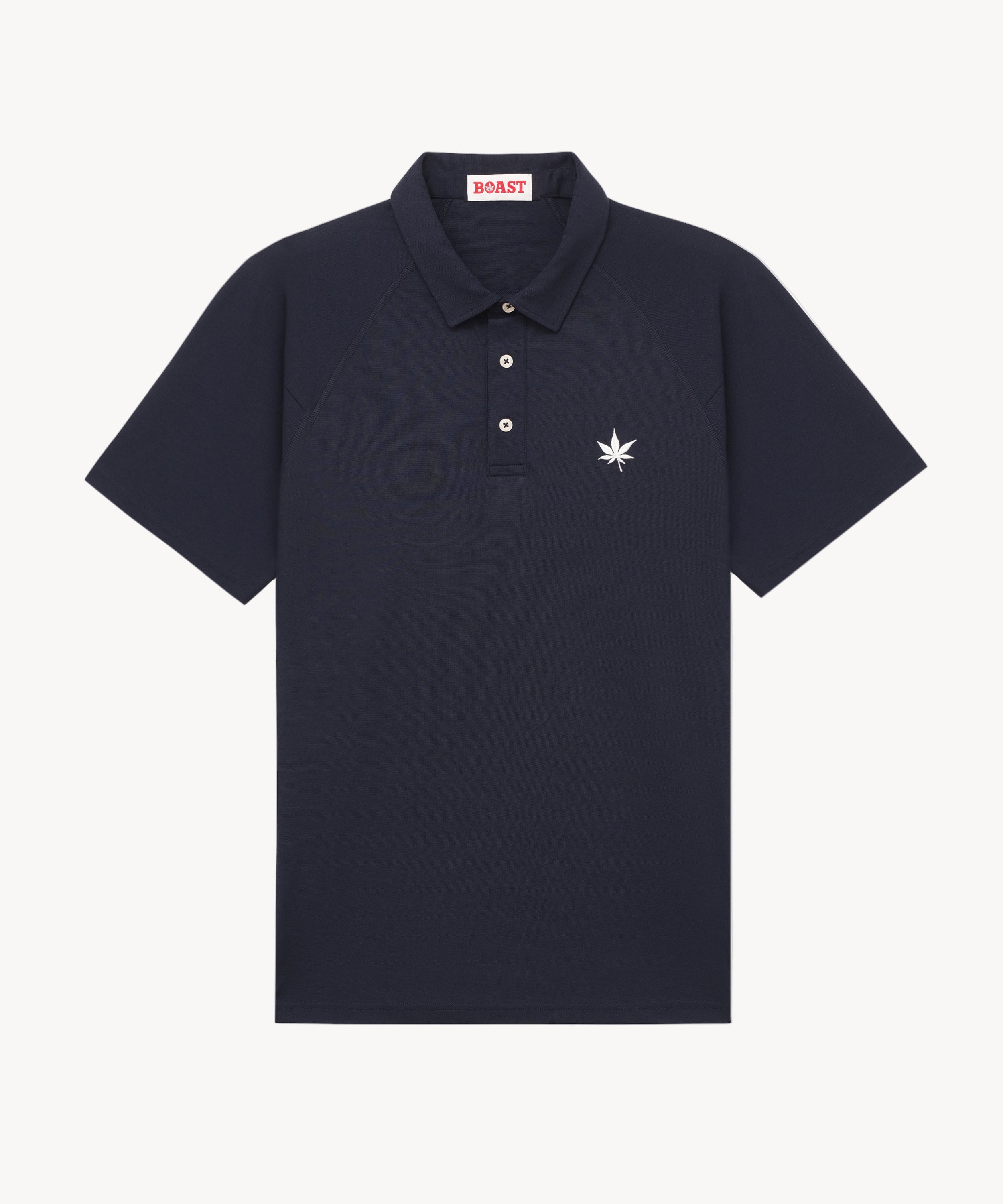 Raglan Polo in Navy 