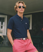 Polo in Navy White