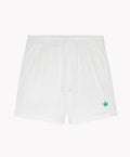 5" Peak Short in White Green
