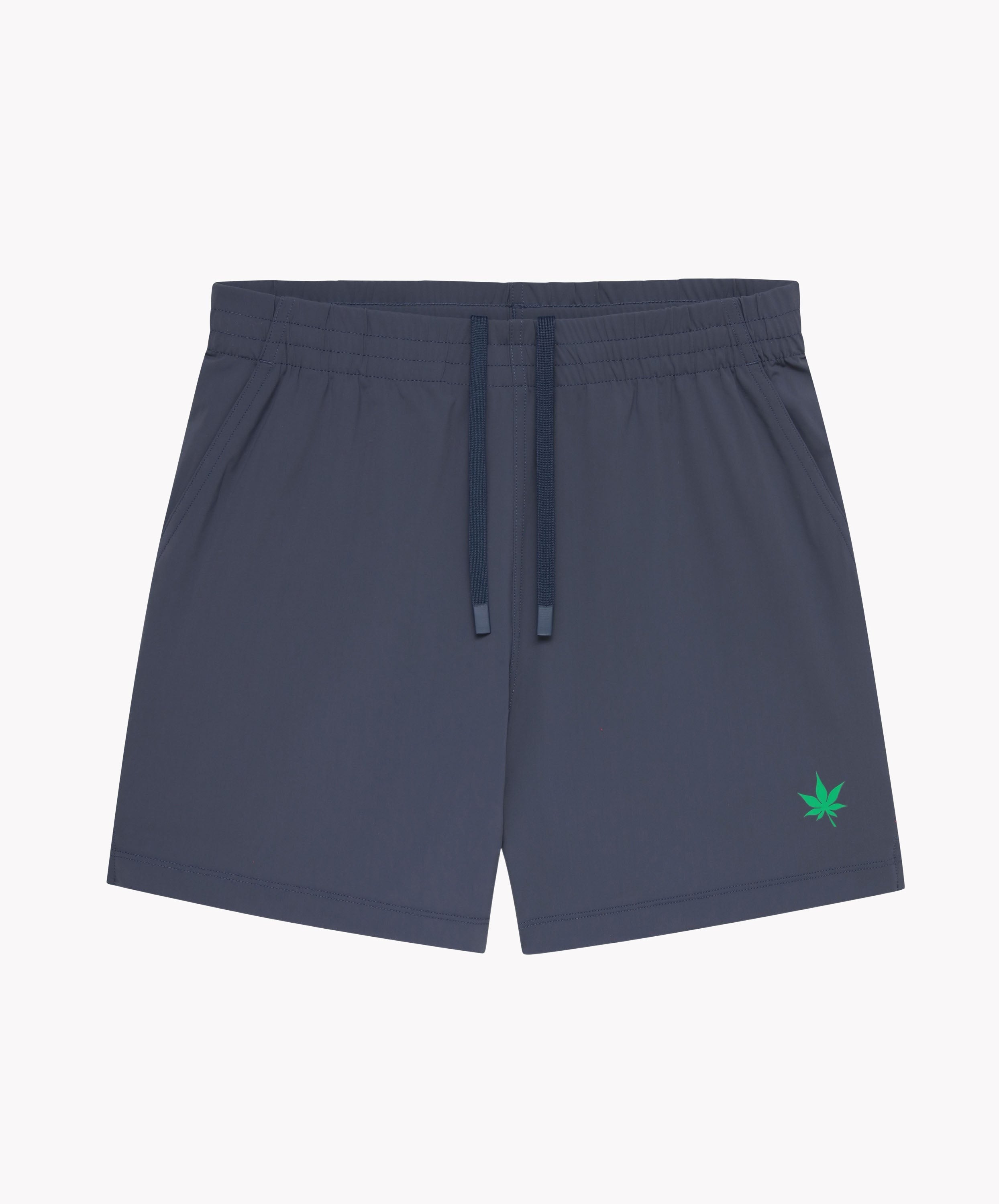 5" Peak Short in Dark Indigo Green
