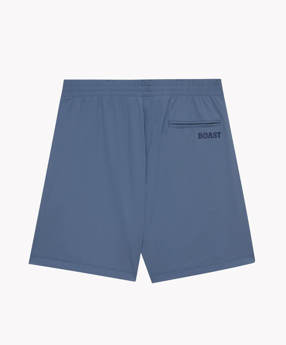 7" Peak Performance Short in Varsity Blue