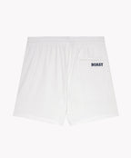 5" Peak Short in White Navy