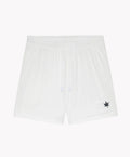 5" Peak Short in White Navy