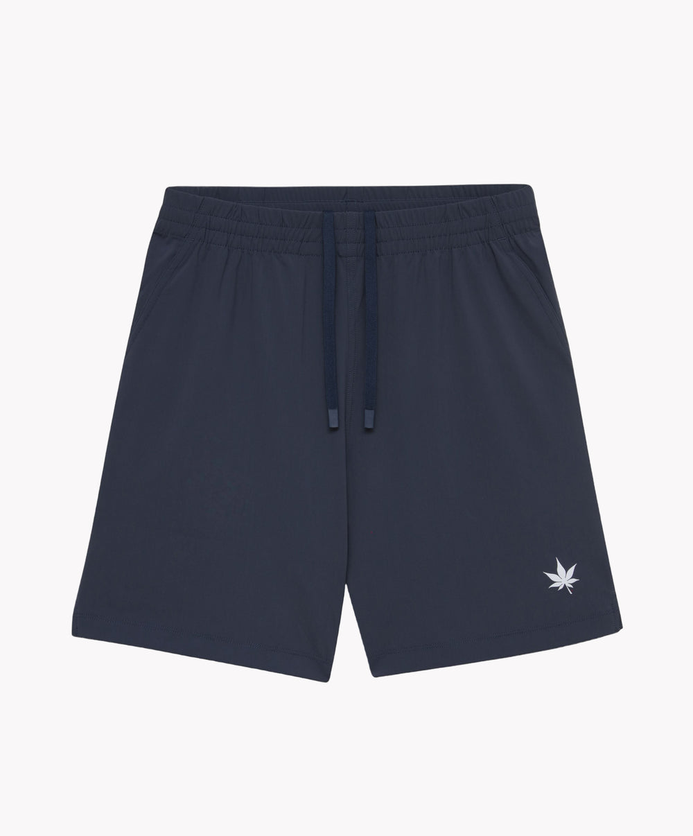 7" Peak Performance Short in Dark Indigo White