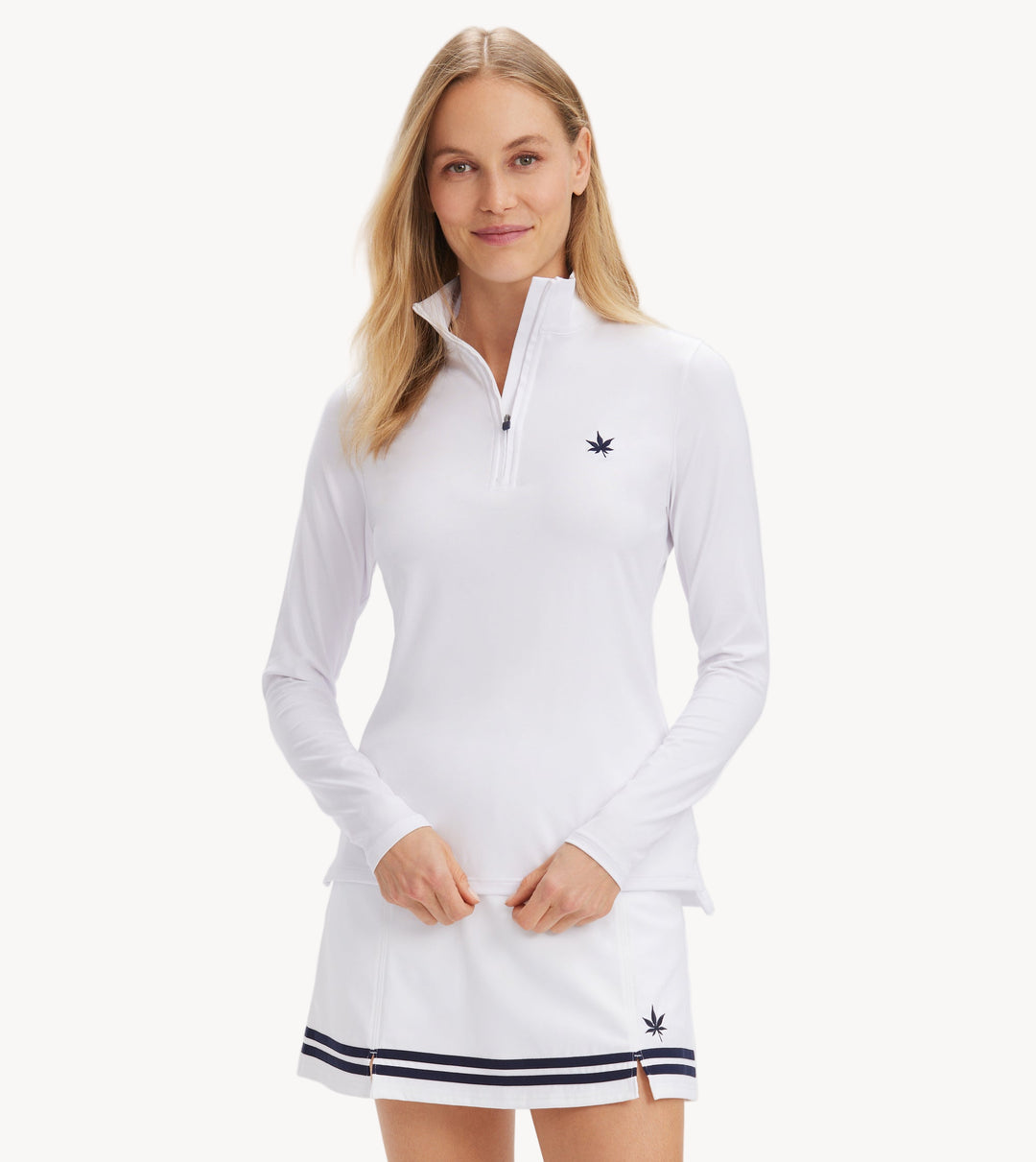 BOAST X RNWK 1/4 ZIP White / L BOAST X RNWK 1/4 ZIP White / L