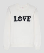 "LOVE" Sweater in Ivory