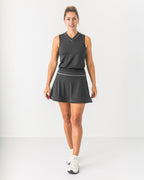 Flounce Skirt in Black