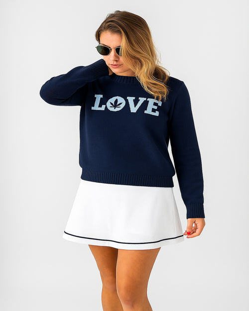 Intarsia "LOVE" Sweater