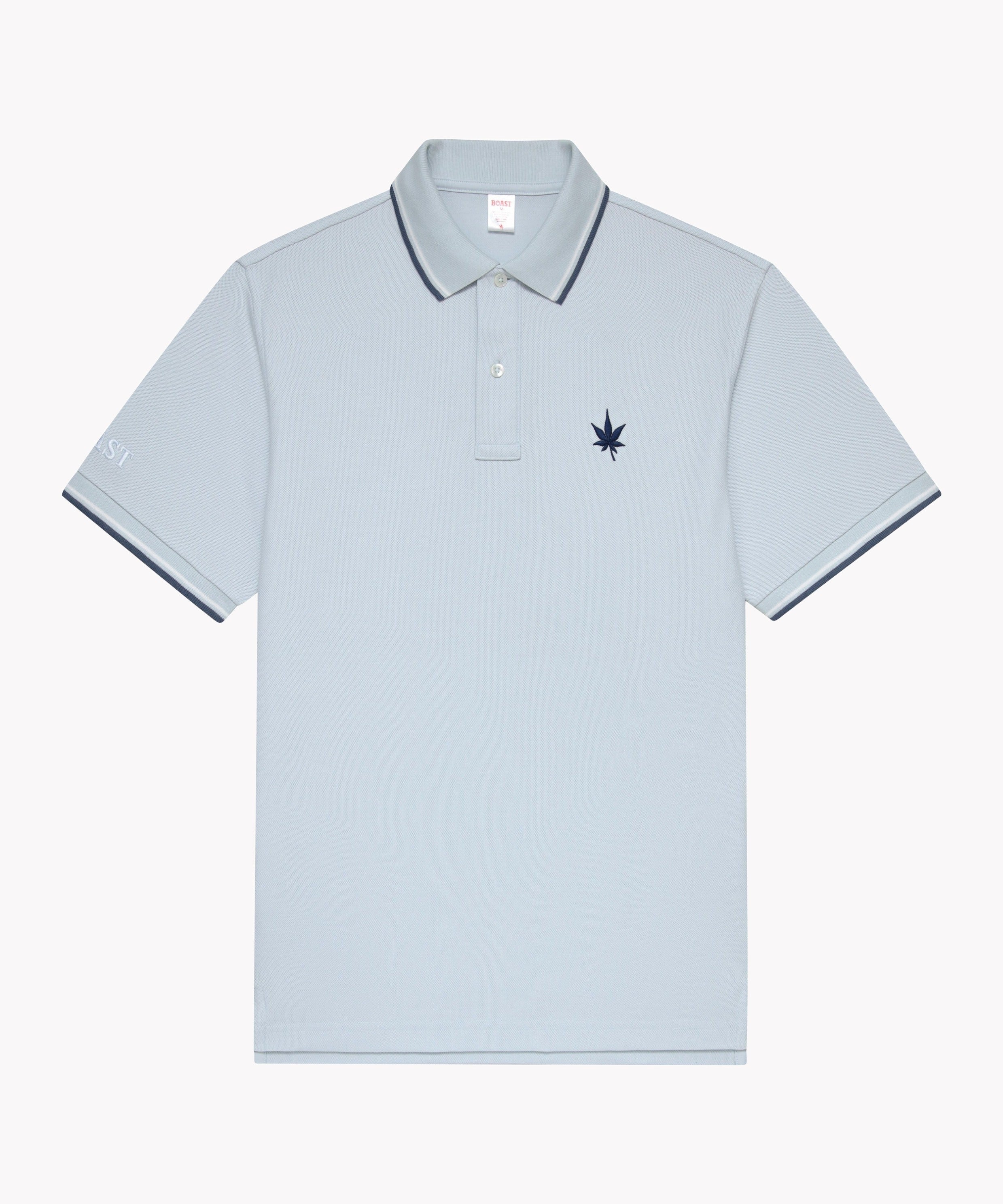 Polo in Country Air White Vintage Navy