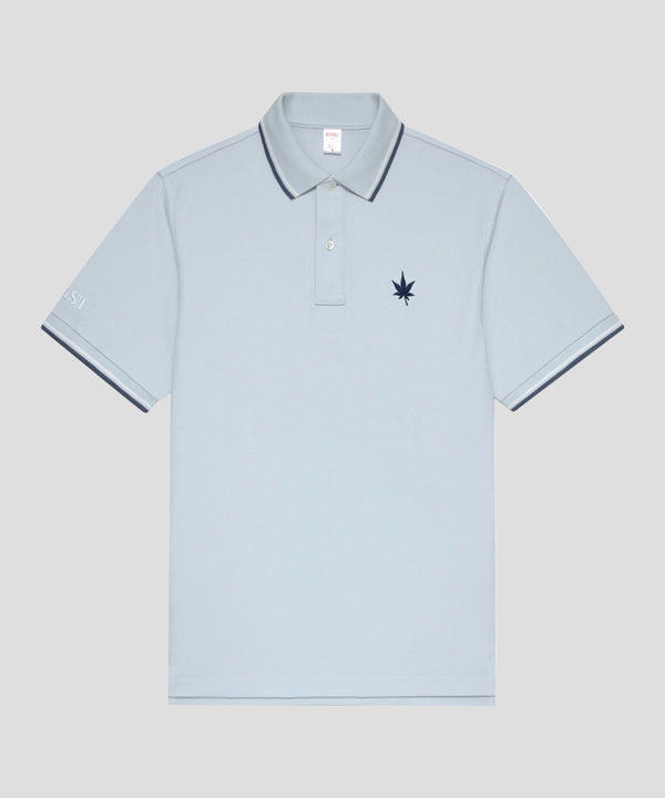 Polo in Country Air White Vintage Navy