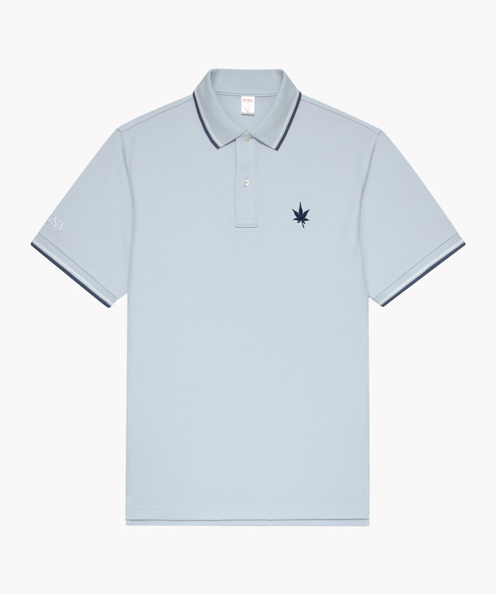 Polo in Country Air White Vintage Navy