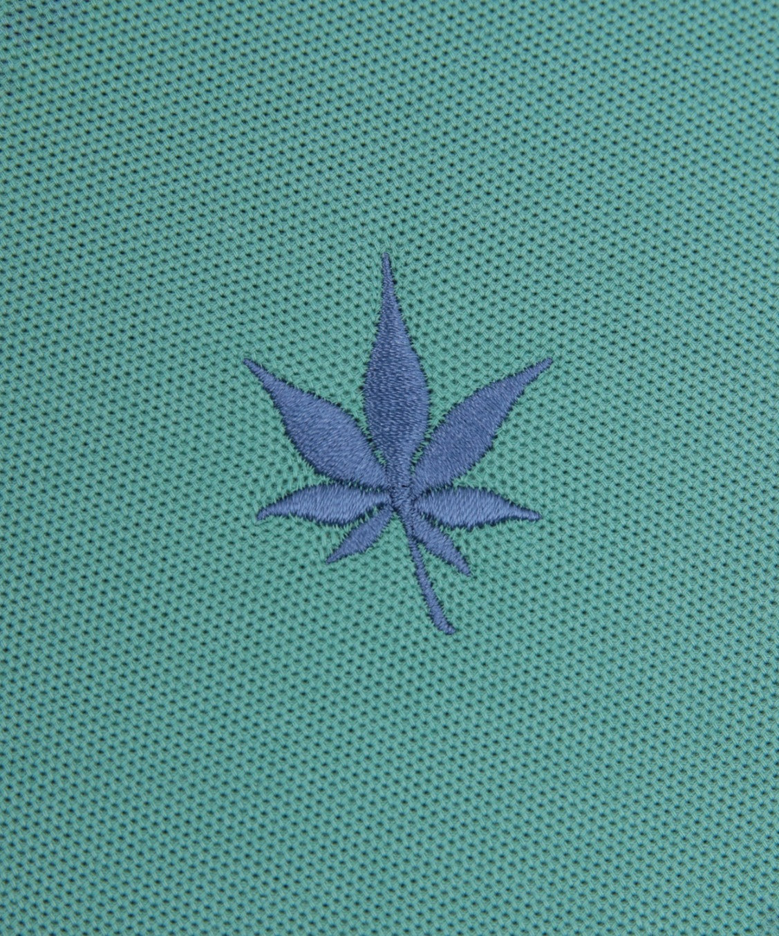 Polo in Seafoam White Vintage Navy