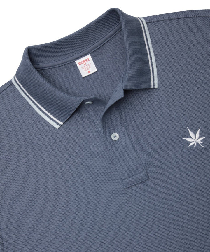 Polo in Vintage Navy White Country Air