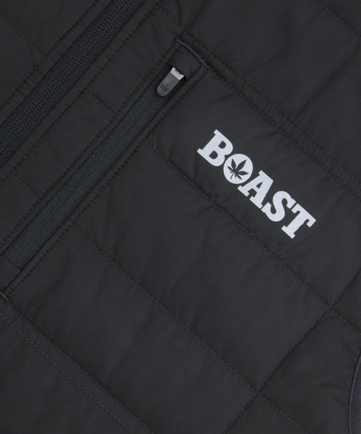Lightweight Quilted Vest 2.0 in Black