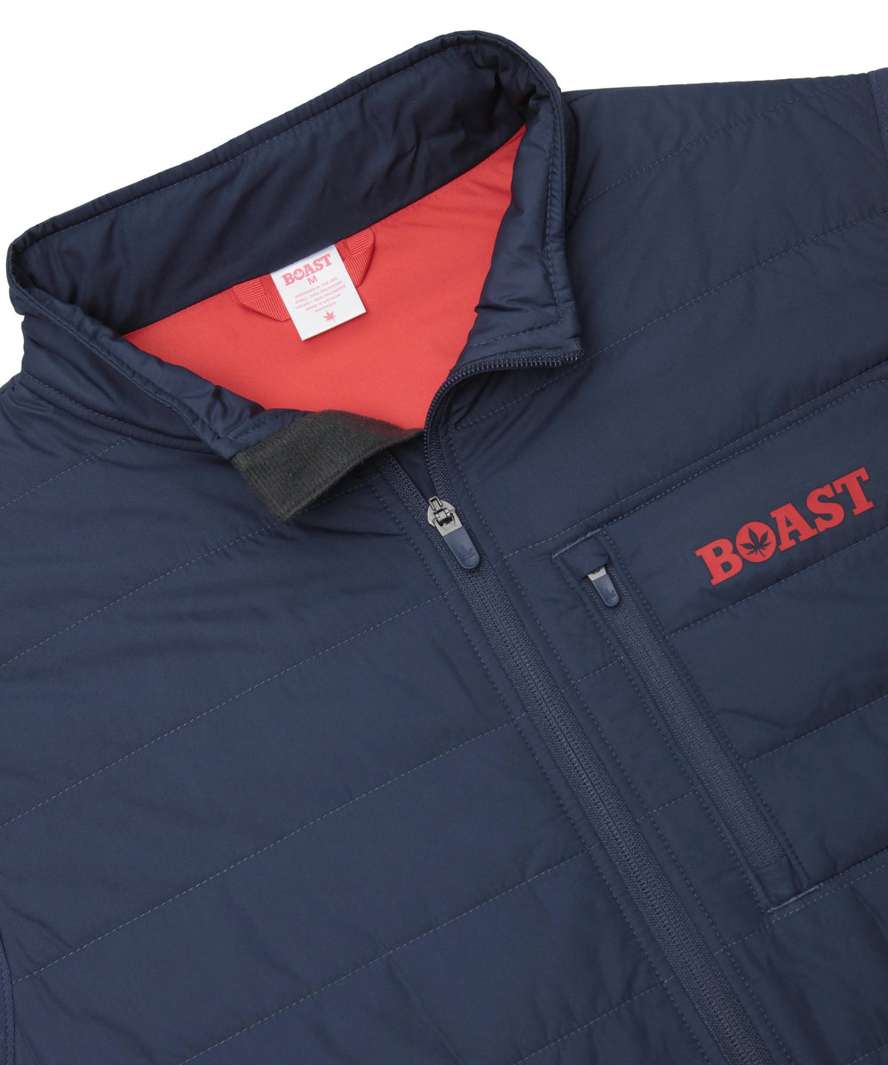 Lightweight Quilted Vest 2.0 in Navy
