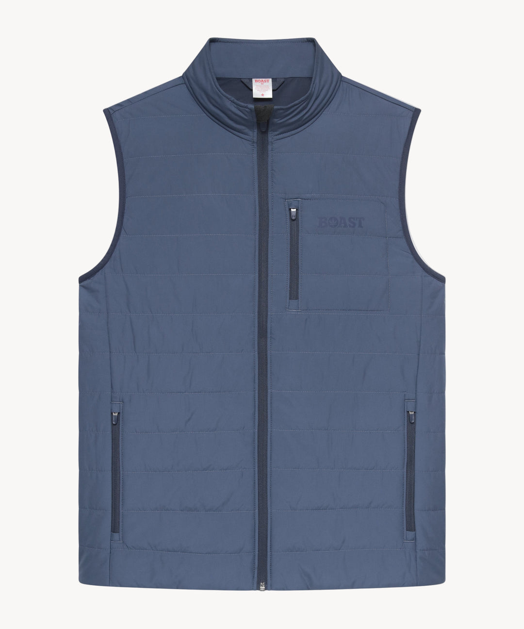 Lightweight Quilted Vest 2.0 in Vintage Blue