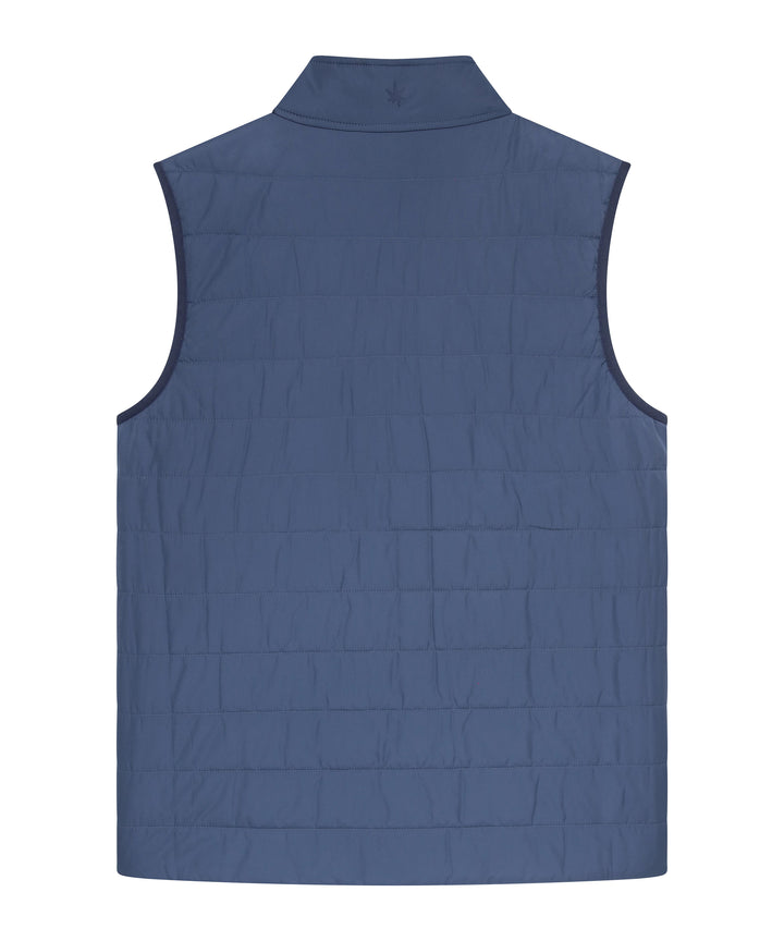 Lightweight Quilted Vest 2.0 in Vintage Blue