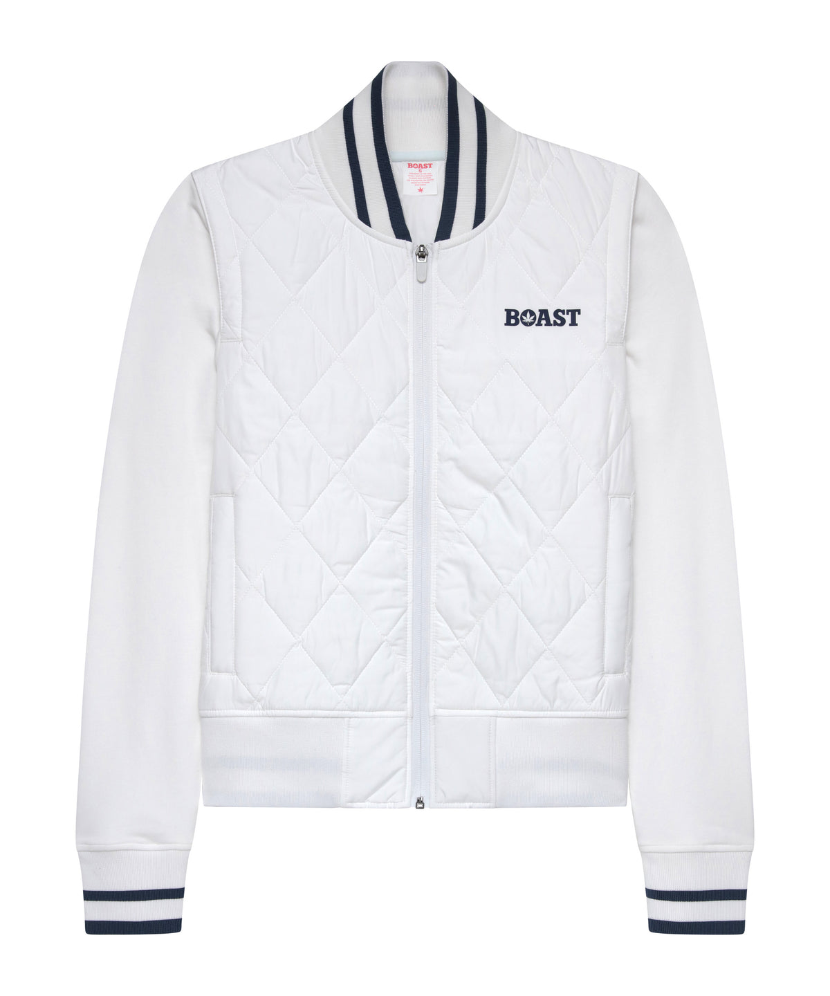 Quilted Varsity Bomber