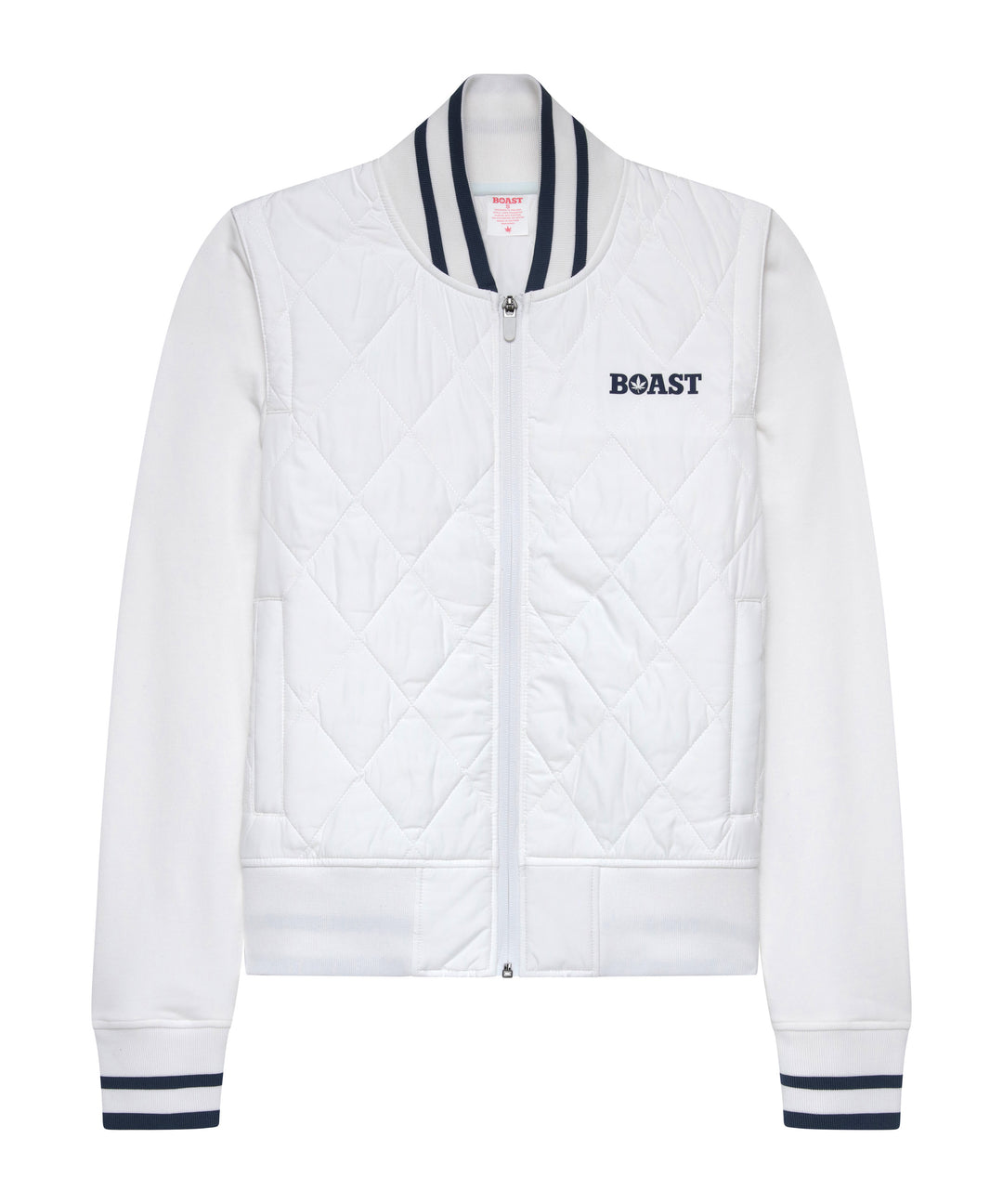 Quilted Varsity Bomber