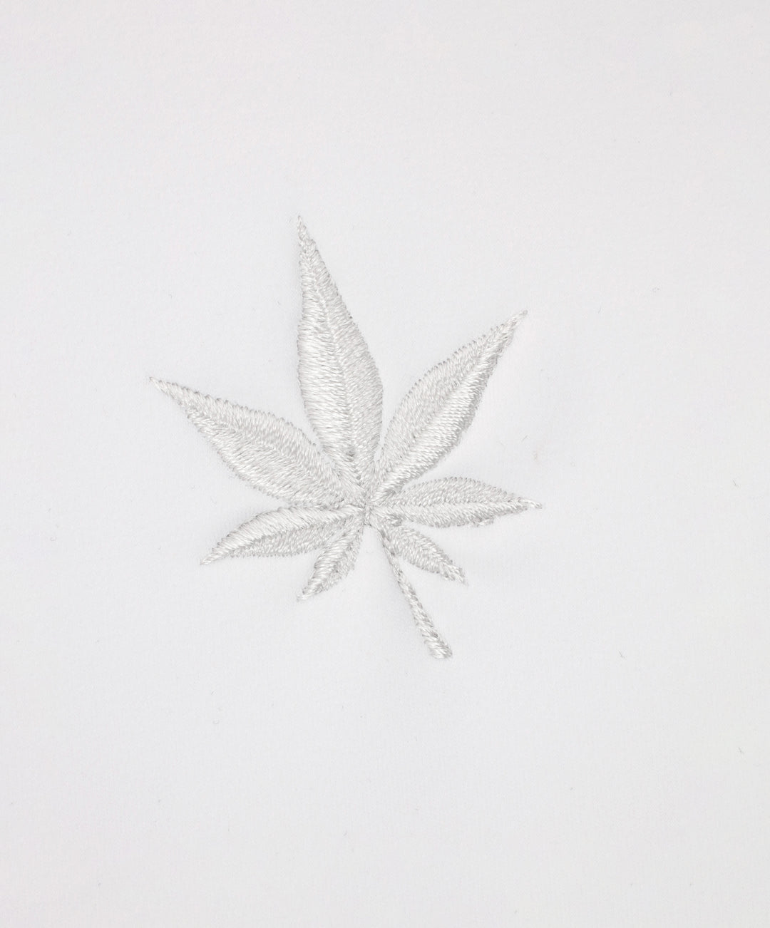 Tipped Warm Up Jacket 2.0 in White Grey