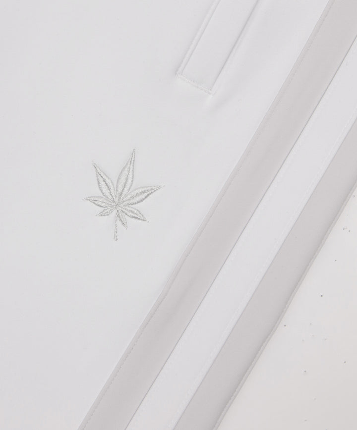 Tipped Warm-Up Pant 2.0 in White Grey