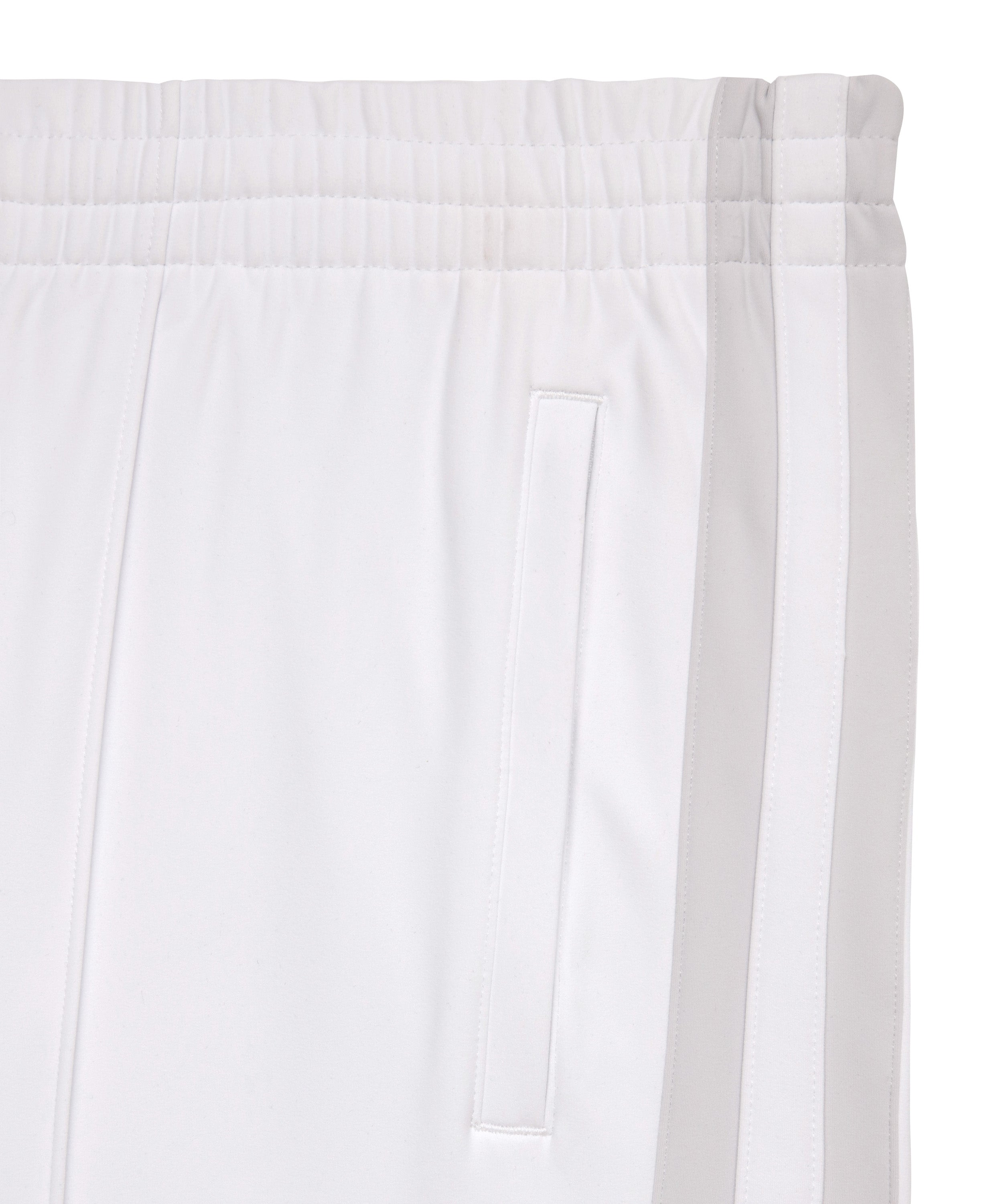 Tipped Warm-Up Pant 2.0 in White Grey