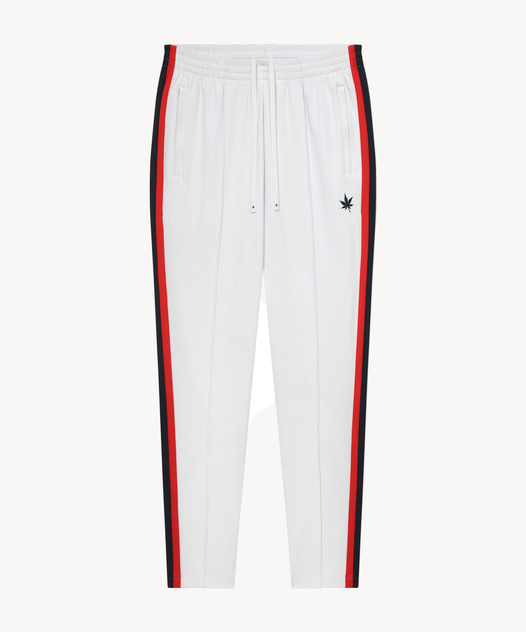 Tipped Warm-Up Pant 2.0 in White Red Navy