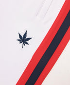 Tipped Warm-Up Pant 2.0 in White Red Navy