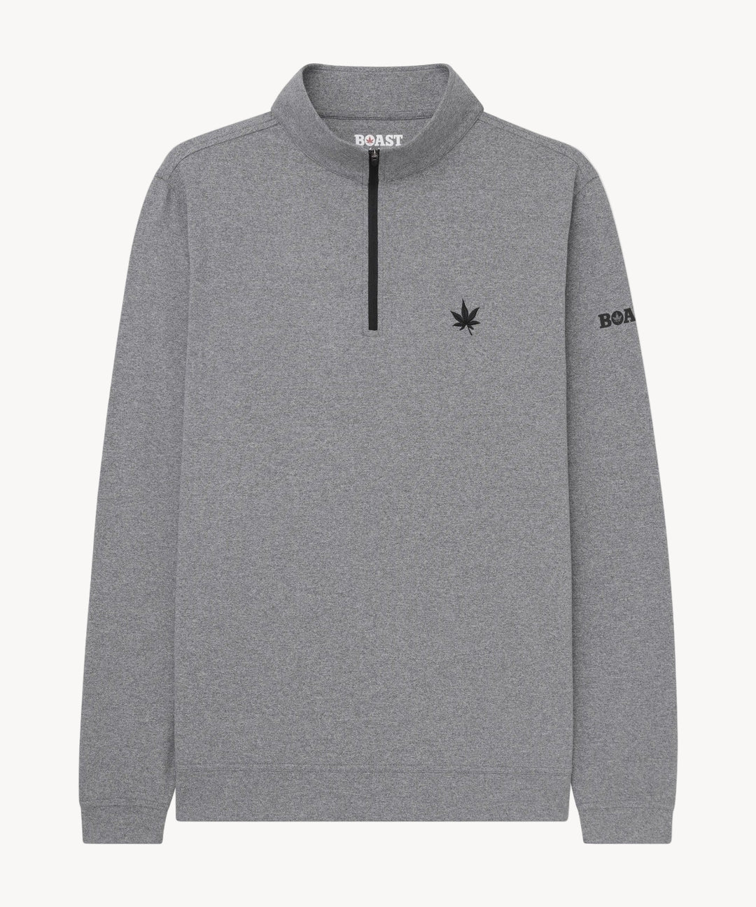 Greenwich Quarter Zip in Grey