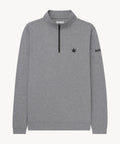 Greenwich Quarter Zip in Grey