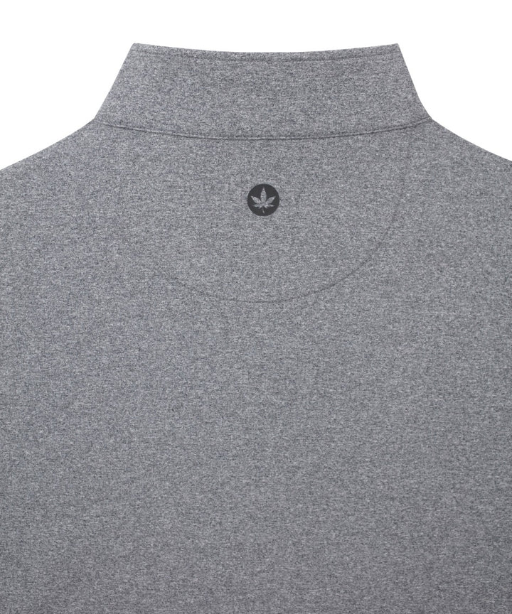 Greenwich Quarter Zip in Grey