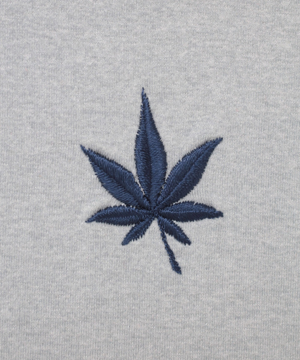 Greenwich Quarter Zip in Cloud Heather