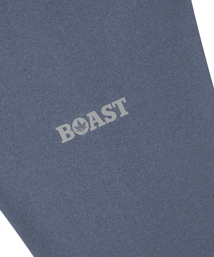 Greenwich Quarter Zip in Vintage Blue Heather