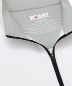 Greenwich Quarter Zip in White