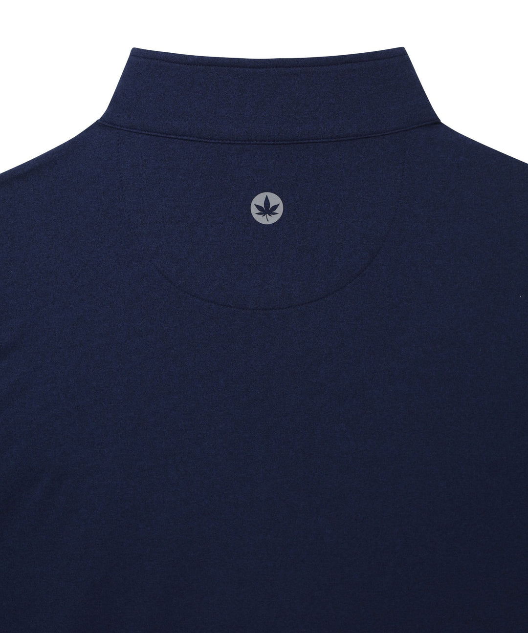 Greenwich Quarter Zip in Navy Heather