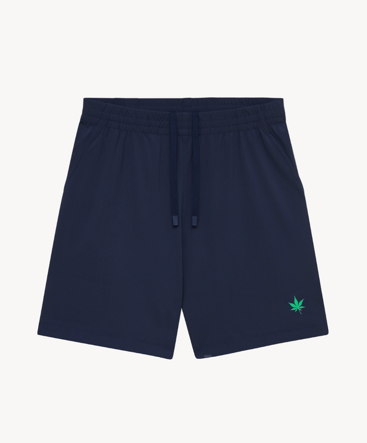 7" Peak Performance Short in Navy Green