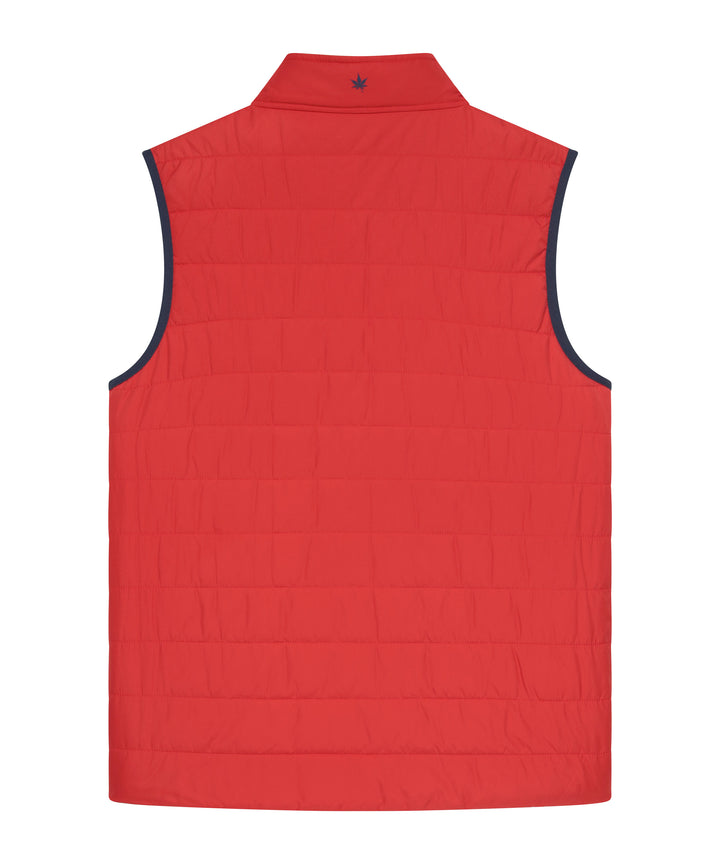 Lightweight Quilted Vest 2.0 in Red