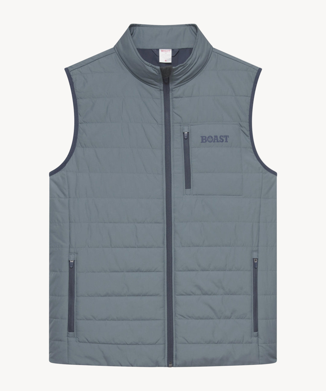 Lightweight Quilted Vest 2.0 in Storm Grey