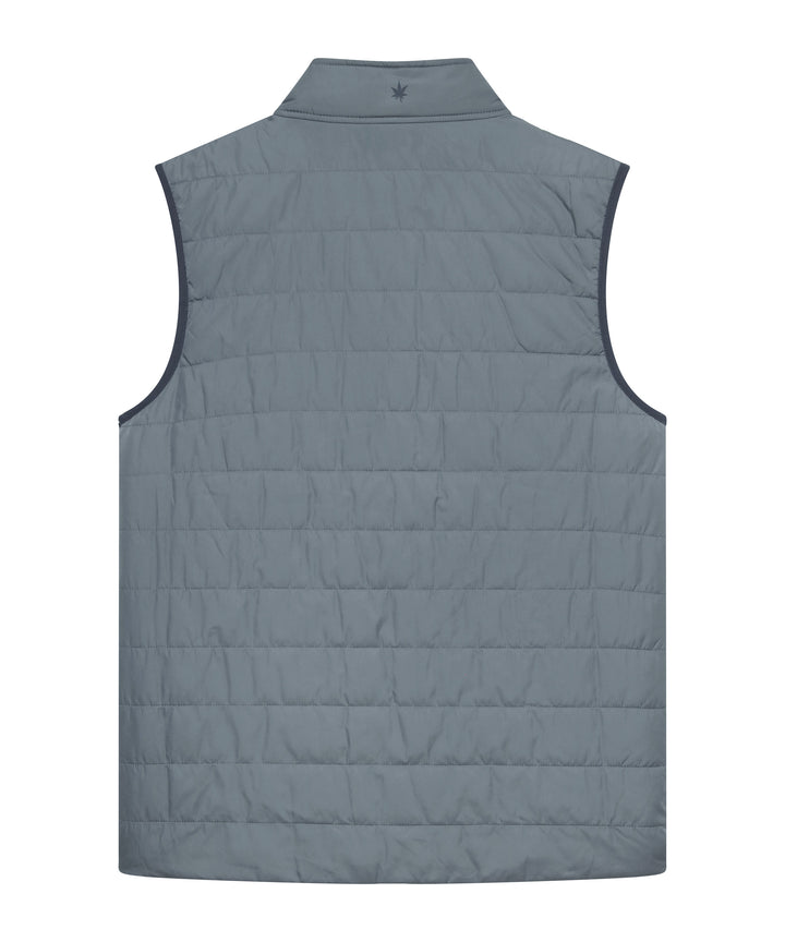 Lightweight Quilted Vest 2.0 in Storm Grey