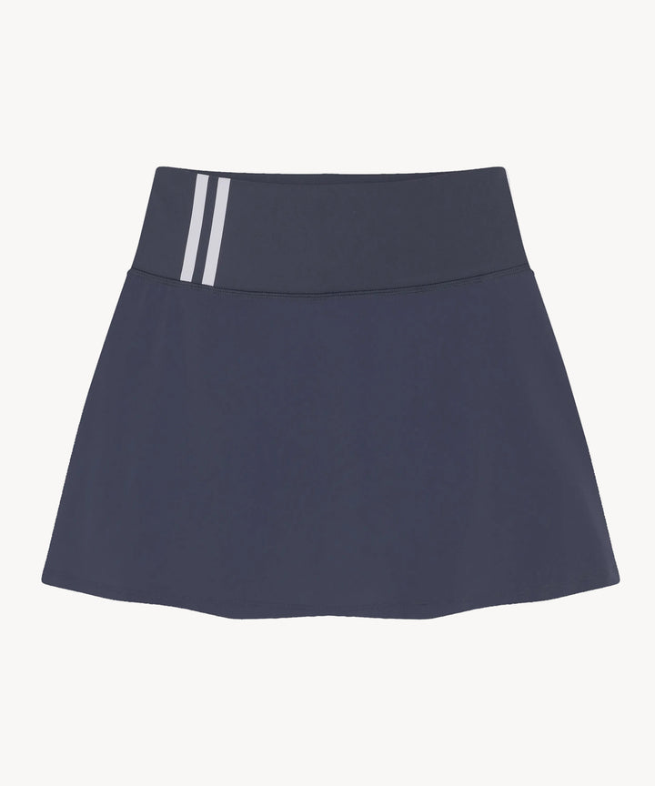 2 in 1 A-Line Skirt in Navy