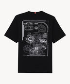 BOAST x MECUM Engine Pima Cotton Tee in Black