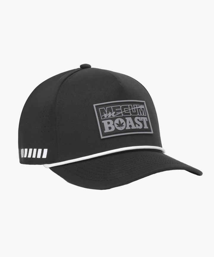 BOAST x MECUM Perforated Hat in Black
