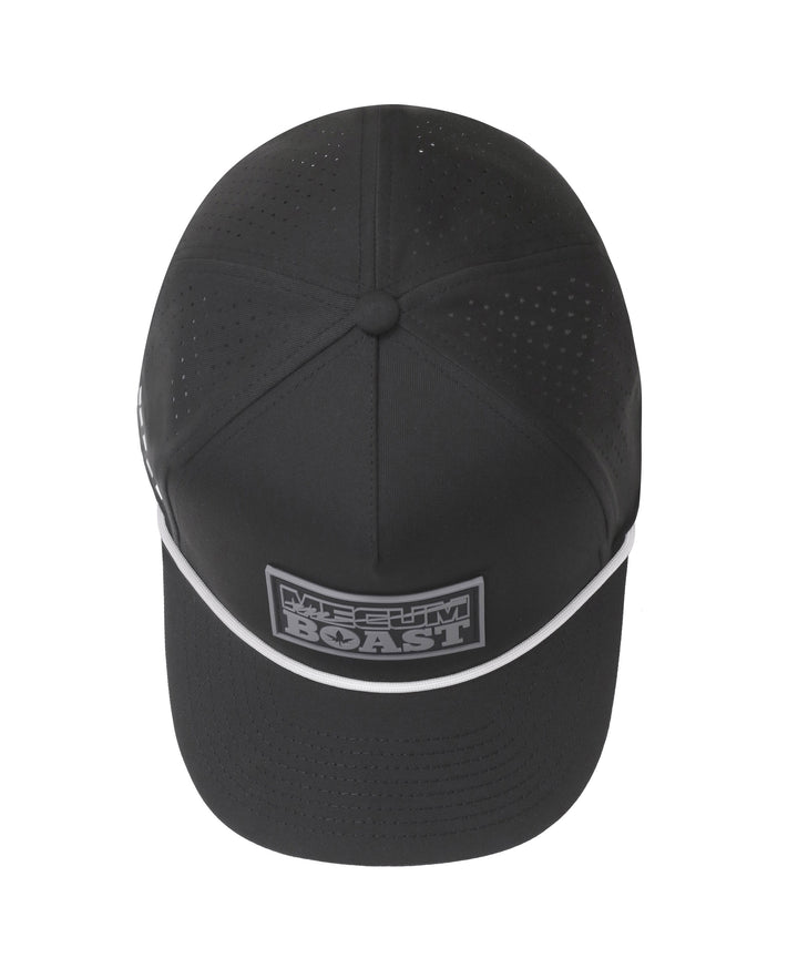 BOAST x MECUM Perforated Hat in Black