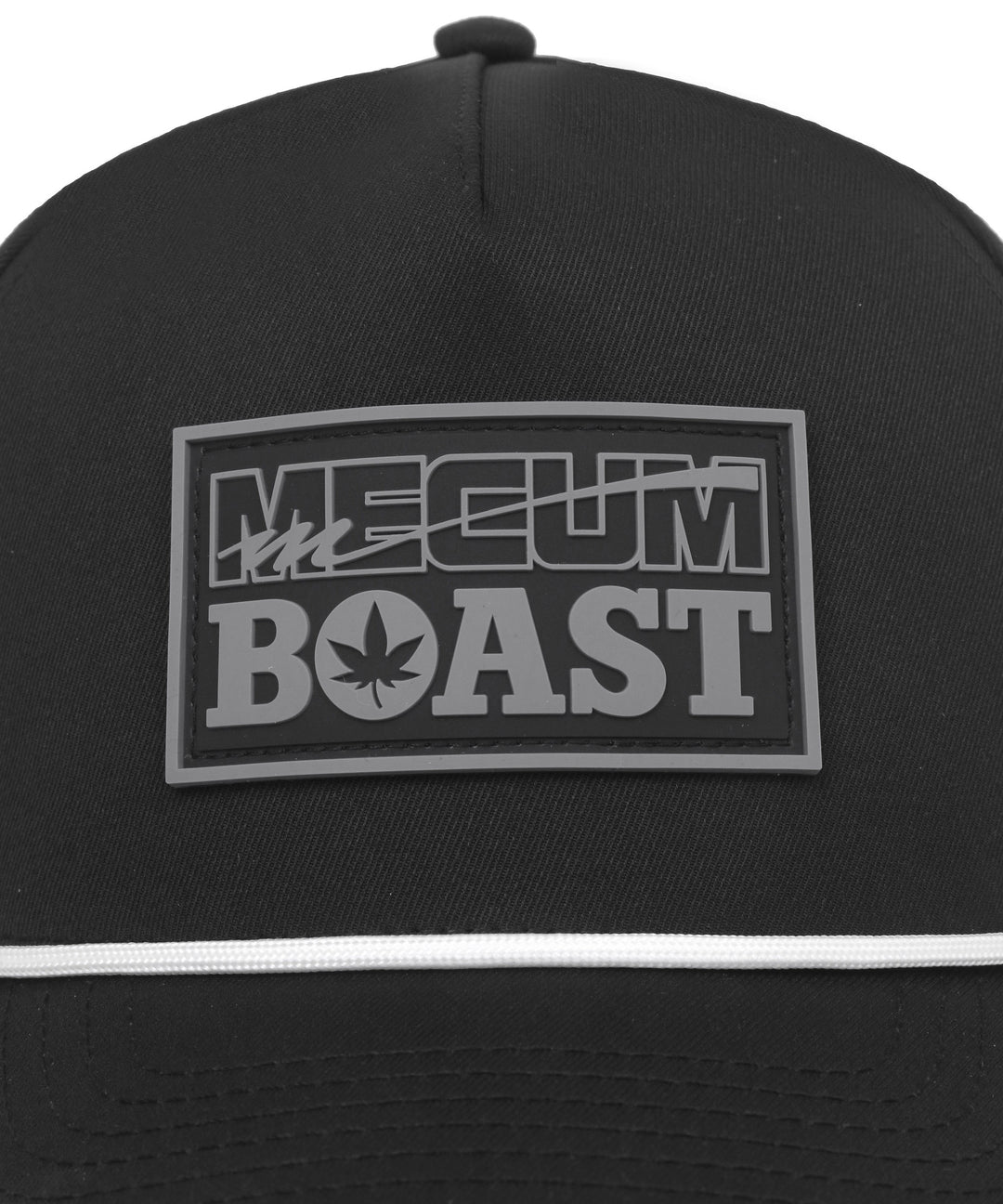 BOAST x MECUM Perforated Hat in Black