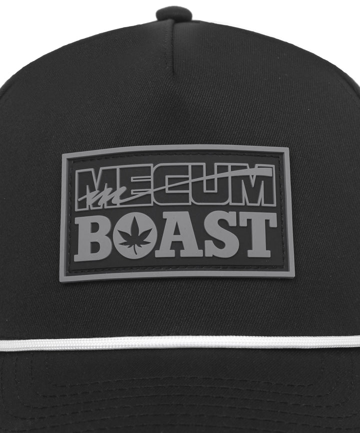 BOAST x MECUM Perforated Hat in Black
